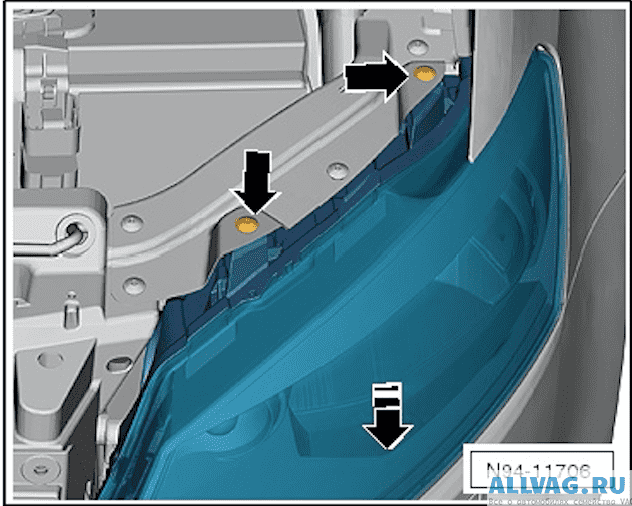 Как заменить лампочки в фаре Volkswagen Polo - AllVag.ru