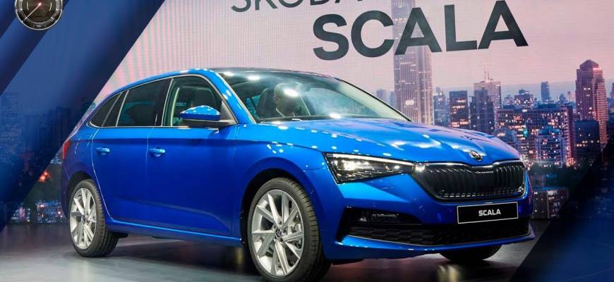 Skoda Scala - официальная презентация хэтчбека Skoda Scala - официальная презентация хэтчбека
